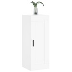 vidaXL Dulap de perete, alb, 34,5x34x90 cm, lemn prelucrat vidaXL Dulap de perete, alb, 34,5x34x90 cm, lemn prelucrat