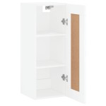 vidaXL Dulap de perete, alb, 34,5x34x90 cm, lemn prelucrat vidaXL Dulap de perete, alb, 34,5x34x90 cm, lemn prelucrat
