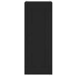 vidaXL Dulap de perete, negru, 34,5x34x90 cm, lemn prelucrat vidaXL Dulap de perete, negru, 34,5x34x90 cm, lemn prelucrat