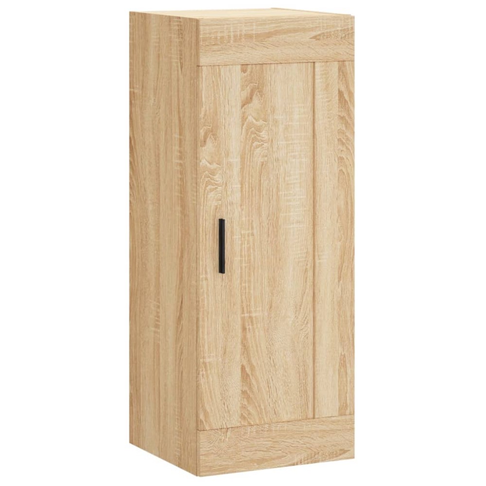 vidaXL Dulap de perete, stejar sonoma, 34,5x34x90 cm, lemn prelucrat