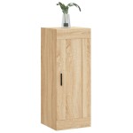 vidaXL Dulap de perete, stejar sonoma, 34,5x34x90 cm, lemn prelucrat