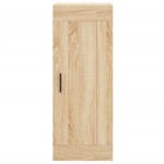 vidaXL Dulap de perete, stejar sonoma, 34,5x34x90 cm, lemn prelucrat