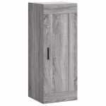 vidaXL Dulap de perete, gri sonoma, 34,5x34x90 cm, lemn prelucrat vidaXL Dulap de perete, gri sonoma, 34,5x34x90 cm, lemn prelucrat