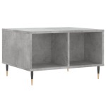vidaXL Măsuță de cafea, gri beton, 60x50x36,5 cm, lemn compozit vidaXL Măsuță de cafea, gri beton, 60x50x36,5 cm, lemn compozit