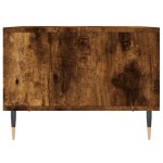 vidaXL Măsuță de cafea, stejar fumuriu, 60x50x36,5 cm, lemn compozit vidaXL Măsuță de cafea, stejar fumuriu, 60x50x36,5 cm, lemn compozit