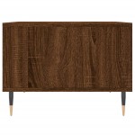 vidaXL Măsuță de cafea, stejar maro, 60x50x36,5 cm, lemn compozit vidaXL Măsuță de cafea, stejar maro, 60x50x36,5 cm, lemn compozit