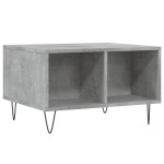 vidaXL Măsuță de cafea, gri beton, 60x50x36,5 cm, lemn compozit vidaXL Măsuță de cafea, gri beton, 60x50x36,5 cm, lemn compozit