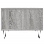 vidaXL Măsuță de cafea, gri sonoma, 60x50x36,5 cm, lemn compozit vidaXL Măsuță de cafea, gri sonoma, 60x50x36,5 cm, lemn compozit
