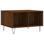 vidaXL Măsuță de cafea, stejar maro, 60x50x36,5 cm, lemn compozit vidaXL Măsuță de cafea, stejar maro, 60x50x36,5 cm, lemn compozit
