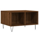 vidaXL Măsuță de cafea, stejar maro, 60x50x36,5 cm, lemn compozit vidaXL Măsuță de cafea, stejar maro, 60x50x36,5 cm, lemn compozit