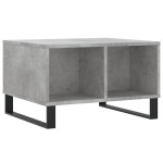 vidaXL Măsuță de cafea, gri beton, 60x50x36,5 cm, lemn compozit vidaXL Măsuță de cafea, gri beton, 60x50x36,5 cm, lemn compozit