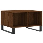vidaXL Măsuță de cafea, stejar maro, 60x50x36,5 cm, lemn compozit vidaXL Măsuță de cafea, stejar maro, 60x50x36,5 cm, lemn compozit