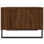 vidaXL Măsuță de cafea, stejar maro, 60x50x36,5 cm, lemn compozit vidaXL Măsuță de cafea, stejar maro, 60x50x36,5 cm, lemn compozit