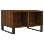 vidaXL Măsuță de cafea, stejar maro, 60x50x36,5 cm, lemn compozit vidaXL Măsuță de cafea, stejar maro, 60x50x36,5 cm, lemn compozit
