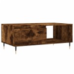 vidaXL Măsuță de cafea, stejar fumuriu, 90x50x36,5 cm, lemn prelucrat vidaXL Măsuță de cafea, stejar fumuriu, 90x50x36,5 cm, lemn prelucrat