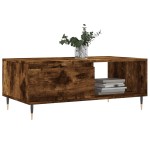 vidaXL Măsuță de cafea, stejar fumuriu, 90x50x36,5 cm, lemn prelucrat vidaXL Măsuță de cafea, stejar fumuriu, 90x50x36,5 cm, lemn prelucrat