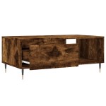 vidaXL Măsuță de cafea, stejar fumuriu, 90x50x36,5 cm, lemn prelucrat vidaXL Măsuță de cafea, stejar fumuriu, 90x50x36,5 cm, lemn prelucrat