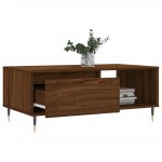 vidaXL Măsuță de cafea, stejar maro, 90x50x36,5 cm, lemn prelucrat vidaXL Măsuță de cafea, stejar maro, 90x50x36,5 cm, lemn prelucrat