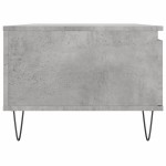 vidaXL Măsuță de cafea, gri beton, 90x50x36,5 cm, lemn compozit