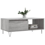 vidaXL Măsuță de cafea, gri sonoma, 90x50x36,5 cm, lemn prelucrat vidaXL Măsuță de cafea, gri sonoma, 90x50x36,5 cm, lemn prelucrat