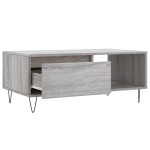 vidaXL Măsuță de cafea, gri sonoma, 90x50x36,5 cm, lemn prelucrat vidaXL Măsuță de cafea, gri sonoma, 90x50x36,5 cm, lemn prelucrat