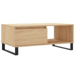 vidaXL Măsuță de cafea, stejar sonoma, 90x50x36,5 cm, lemn compozit