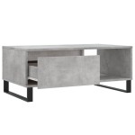 vidaXL Măsuță de cafea, gri beton, 90x50x36,5 cm, lemn compozit vidaXL Măsuță de cafea, gri beton, 90x50x36,5 cm, lemn compozit