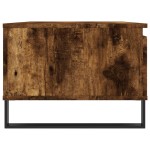 vidaXL Măsuță de cafea, stejar fumuriu, 90x50x36,5 cm, lemn prelucrat vidaXL Măsuță de cafea, stejar fumuriu, 90x50x36,5 cm, lemn prelucrat