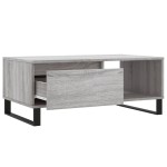 vidaXL Măsuță de cafea, gri sonoma, 90x50x36,5 cm, lemn prelucrat vidaXL Măsuță de cafea, gri sonoma, 90x50x36,5 cm, lemn prelucrat