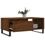 vidaXL Măsuță de cafea, stejar maro, 90x50x36,5 cm, lemn prelucrat vidaXL Măsuță de cafea, stejar maro, 90x50x36,5 cm, lemn prelucrat