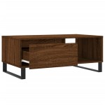 vidaXL Măsuță de cafea, stejar maro, 90x50x36,5 cm, lemn prelucrat vidaXL Măsuță de cafea, stejar maro, 90x50x36,5 cm, lemn prelucrat