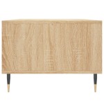 vidaXL Măsuță de cafea, stejar sonoma, 90x50x36,5 cm, lemn compozit