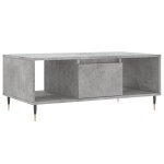 vidaXL Măsuță de cafea, gri beton, 90x50x36,5 cm, lemn compozit vidaXL Măsuță de cafea, gri beton, 90x50x36,5 cm, lemn compozit
