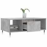 vidaXL Măsuță de cafea, gri beton, 90x50x36,5 cm, lemn compozit vidaXL Măsuță de cafea, gri beton, 90x50x36,5 cm, lemn compozit