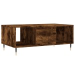 vidaXL Măsuță de cafea, stejar fumuriu, 90x50x36,5 cm, lemn prelucrat vidaXL Măsuță de cafea, stejar fumuriu, 90x50x36,5 cm, lemn prelucrat