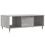 vidaXL Măsuță de cafea, gri sonoma, 90x50x36,5 cm, lemn prelucrat vidaXL Măsuță de cafea, gri sonoma, 90x50x36,5 cm, lemn prelucrat