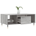 vidaXL Măsuță de cafea, gri sonoma, 90x50x36,5 cm, lemn prelucrat vidaXL Măsuță de cafea, gri sonoma, 90x50x36,5 cm, lemn prelucrat