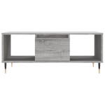 vidaXL Măsuță de cafea, gri sonoma, 90x50x36,5 cm, lemn prelucrat vidaXL Măsuță de cafea, gri sonoma, 90x50x36,5 cm, lemn prelucrat