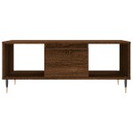 vidaXL Măsuță de cafea, stejar maro, 90x50x36,5 cm, lemn prelucrat vidaXL Măsuță de cafea, stejar maro, 90x50x36,5 cm, lemn prelucrat