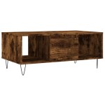 vidaXL Măsuță de cafea, stejar fumuriu, 90x50x36,5 cm, lemn prelucrat vidaXL Măsuță de cafea, stejar fumuriu, 90x50x36,5 cm, lemn prelucrat