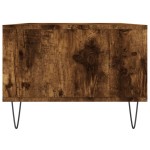 vidaXL Măsuță de cafea, stejar fumuriu, 90x50x36,5 cm, lemn prelucrat vidaXL Măsuță de cafea, stejar fumuriu, 90x50x36,5 cm, lemn prelucrat