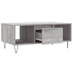 vidaXL Măsuță de cafea, gri sonoma, 90x50x36,5 cm, lemn prelucrat vidaXL Măsuță de cafea, gri sonoma, 90x50x36,5 cm, lemn prelucrat