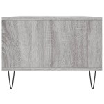vidaXL Măsuță de cafea, gri sonoma, 90x50x36,5 cm, lemn prelucrat vidaXL Măsuță de cafea, gri sonoma, 90x50x36,5 cm, lemn prelucrat