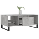 vidaXL Măsuță de cafea, gri beton, 90x50x36,5 cm, lemn compozit vidaXL Măsuță de cafea, gri beton, 90x50x36,5 cm, lemn compozit