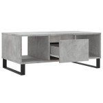 vidaXL Măsuță de cafea, gri beton, 90x50x36,5 cm, lemn compozit vidaXL Măsuță de cafea, gri beton, 90x50x36,5 cm, lemn compozit