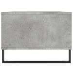 vidaXL Măsuță de cafea, gri beton, 90x50x36,5 cm, lemn compozit vidaXL Măsuță de cafea, gri beton, 90x50x36,5 cm, lemn compozit