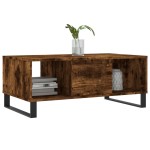 vidaXL Măsuță de cafea, stejar fumuriu, 90x50x36,5 cm, lemn prelucrat vidaXL Măsuță de cafea, stejar fumuriu, 90x50x36,5 cm, lemn prelucrat