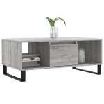 vidaXL Măsuță de cafea, gri sonoma, 90x50x36,5 cm, lemn prelucrat vidaXL Măsuță de cafea, gri sonoma, 90x50x36,5 cm, lemn prelucrat
