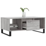 vidaXL Măsuță de cafea, gri sonoma, 90x50x36,5 cm, lemn prelucrat vidaXL Măsuță de cafea, gri sonoma, 90x50x36,5 cm, lemn prelucrat
