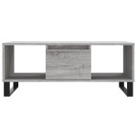 vidaXL Măsuță de cafea, gri sonoma, 90x50x36,5 cm, lemn prelucrat vidaXL Măsuță de cafea, gri sonoma, 90x50x36,5 cm, lemn prelucrat